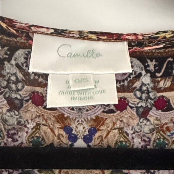 Camilla Friend In Flora Raglan Sleeve Silk - Picture 7 of 15